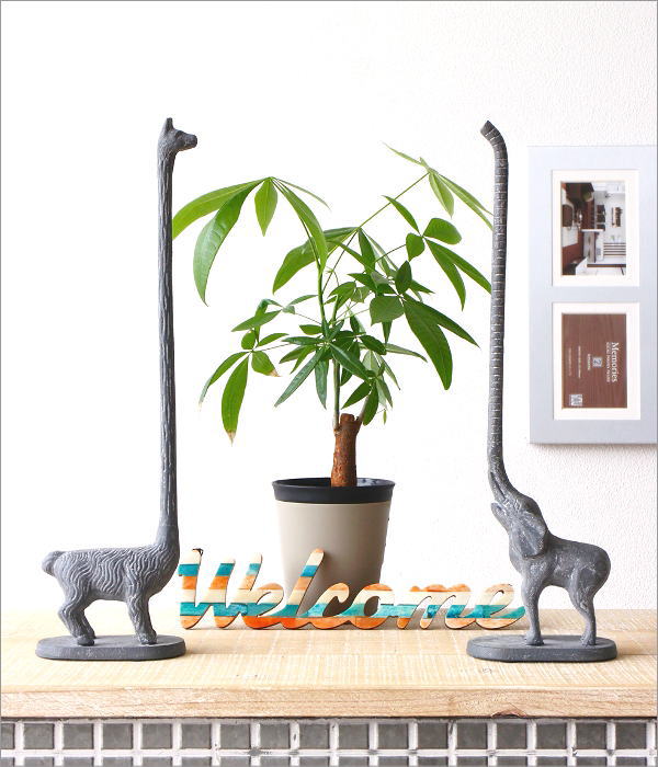 ドアストッパー ゾウ かわいい アイアン 鉄鋳物 玄関 室内 置くだけ