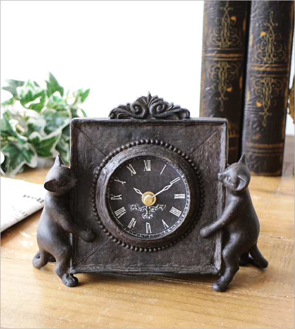 希少 レトロ 置き時計 アンティーク時計 楽天市場】海外発掘品！おしゃれ！置時計 ヨーロッパ