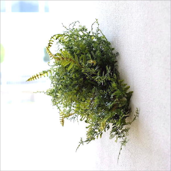 フェイクグリーン 壁飾り スワッグ おしゃれ 観葉植物 壁掛け ウォール