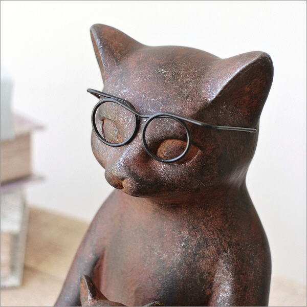 猫 ネコ ねこ 置物 おしゃれ かわいい 親子 雑貨 オブジェ