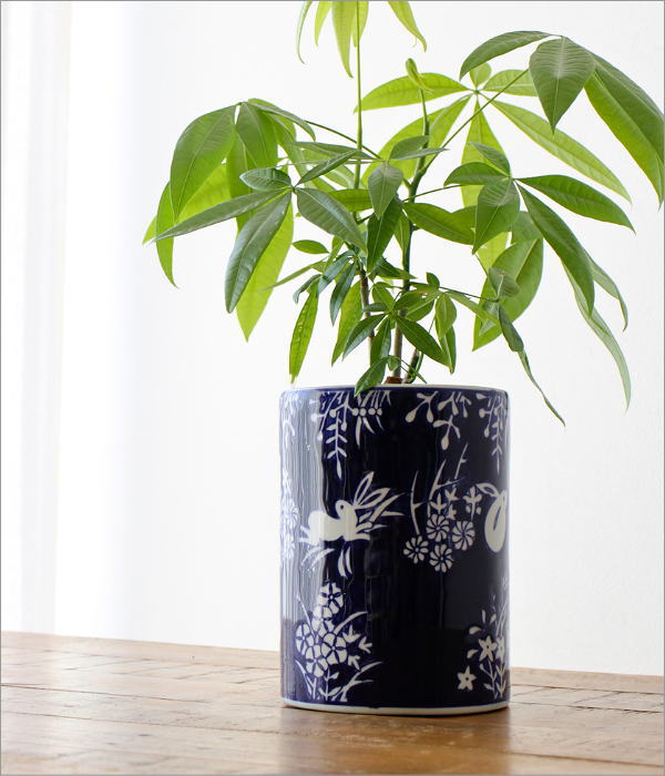 植木鉢 鉢カバー 陶器 穴なし 観葉植物 プランターカバー 室内 屋外