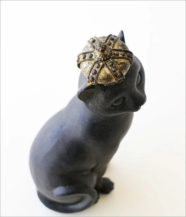 猫 ネコ ねこ 置物 置き物 オブジェ レトロ アンティーク 雑貨 