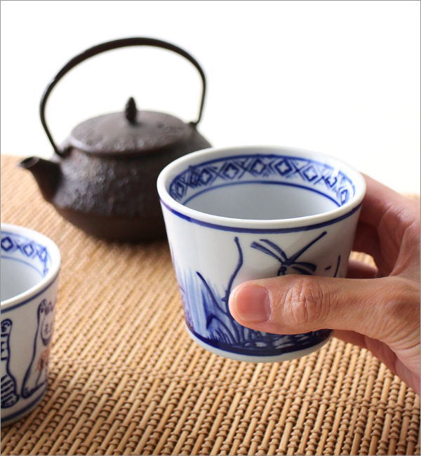 蕎麦猪口 5個セット フリーカップ そばちょこ セット 磁器 陶器 蕎麦