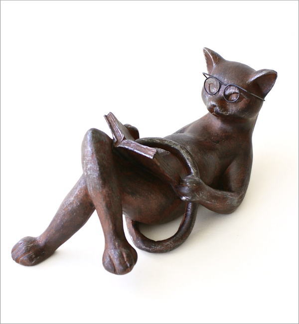 アンティーク猫の置物 アンティーク 猫置物
