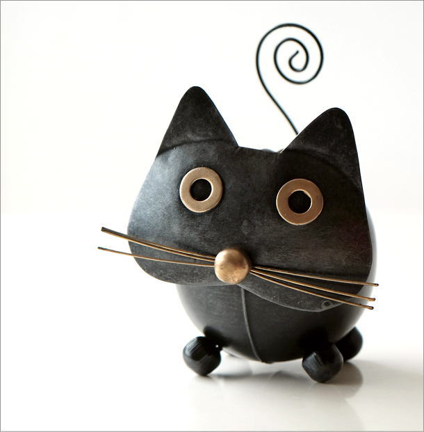 貯金箱 おしゃれ かわいい 猫 置物 置き物 オブジェ インテリア 雑貨