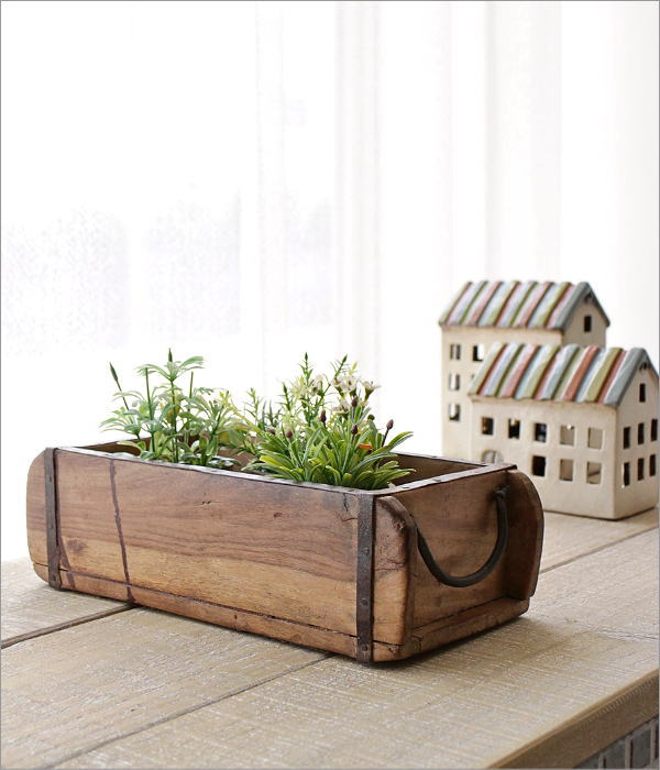 小物入れ 木製 アンティーク 卓上 収納ボックス ヴィンテージ リモコン