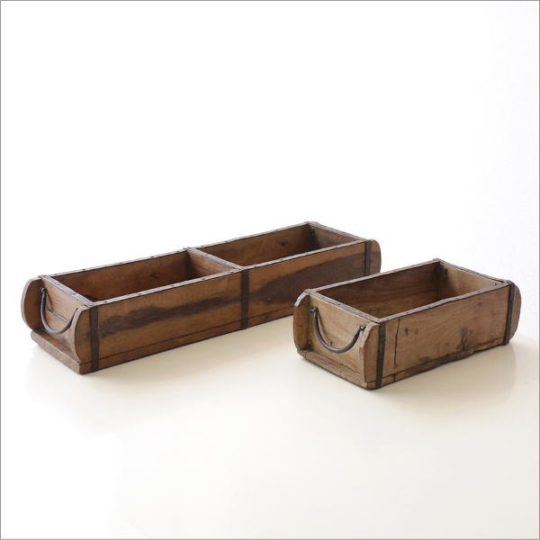 小物入れ 木製 アンティーク 卓上 収納ボックス ヴィンテージ リモコン