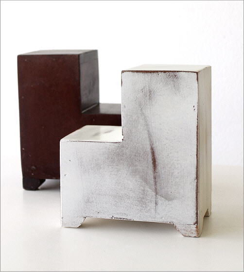 小物入れ 引き出し ミニチェスト 卓上 木製 陶器 アンティーク