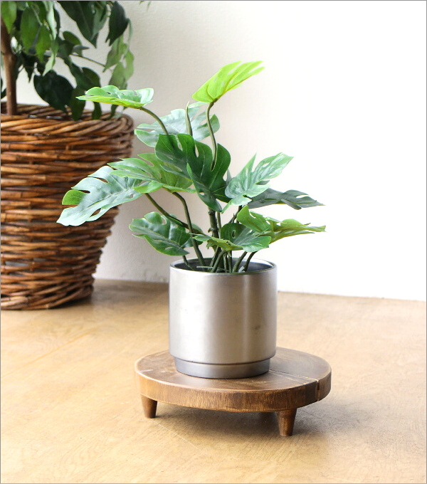 花台 木製 フラワースタンド 室内 脚付き 観葉植物 植木鉢 置き台
