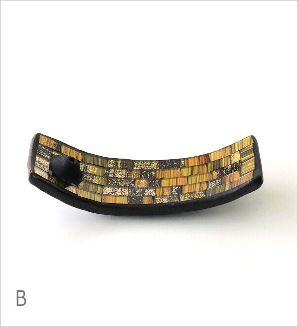 インセンスホルダー お香立て お香たて おしゃれ ガラス トレー トレイ