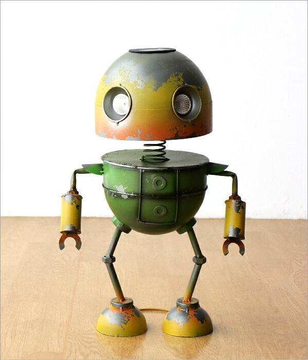 ロボット 置物 ガーデン オーナメント アンティーク オブジェ 玄関 庭