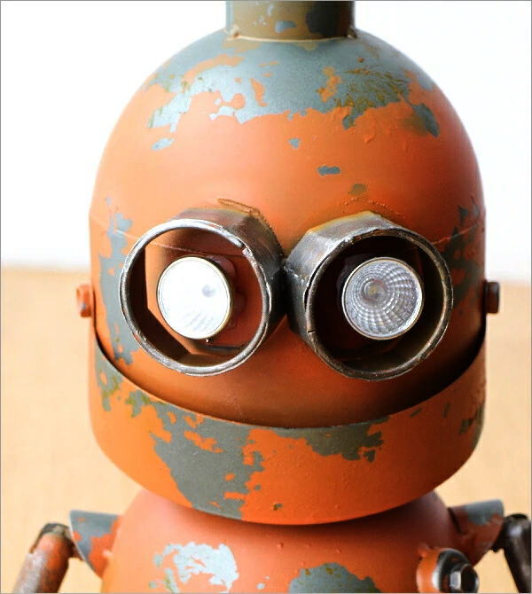 ロボット 置物 ガーデン オーナメント アンティーク オブジェ 玄関 庭