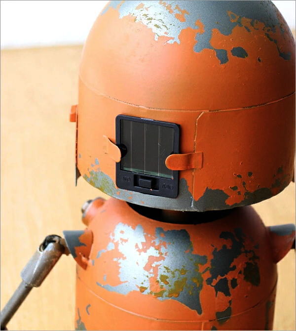 ロボット 置物 ガーデン オーナメント アンティーク オブジェ 玄関 庭