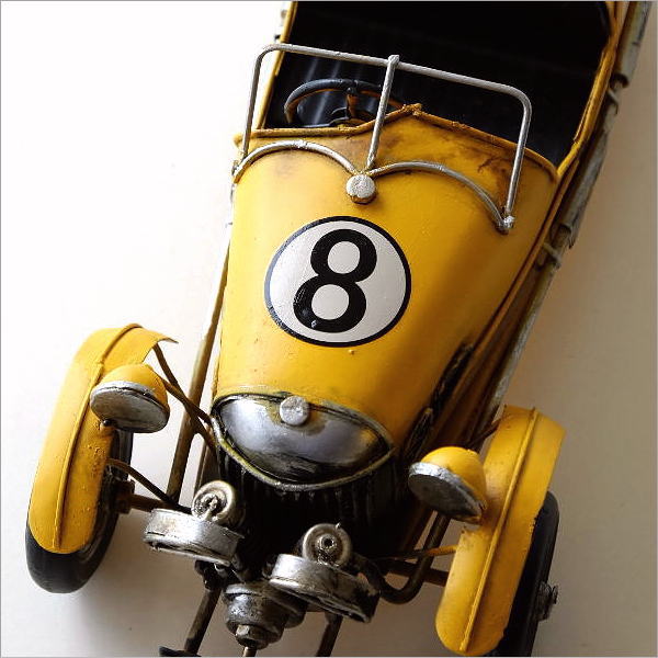 置物 オブジェ スポーツカー おもちゃ アンティーク調 おしゃれ レトロ