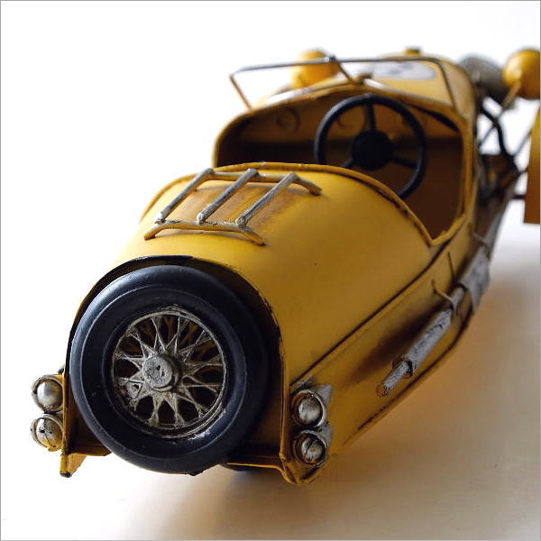 置物 オブジェ スポーツカー おもちゃ アンティーク調 おしゃれ レトロ