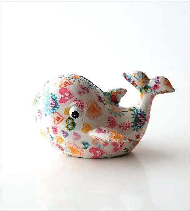 【極美品】廃盤レア KARE クジラ deco box 陶器 入れ物 置物 9c50e26863b359d2413ff2f9e84c46