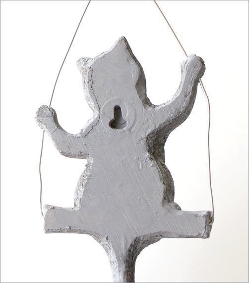 壁掛けフック おしゃれ ウォールフック 猫雑貨 ねこ 壁掛けキーフック