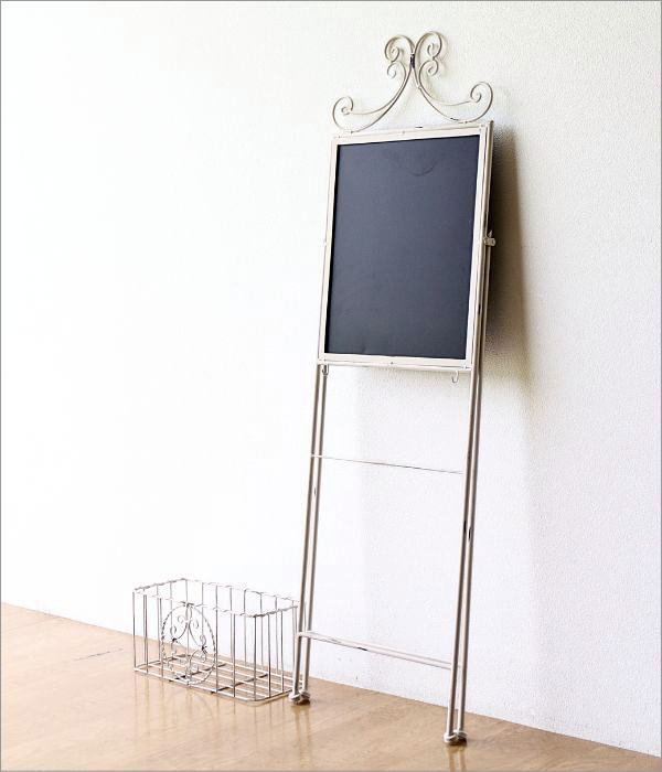 サインスタンド アイアン おしゃれ マグネットボード イーゼル風