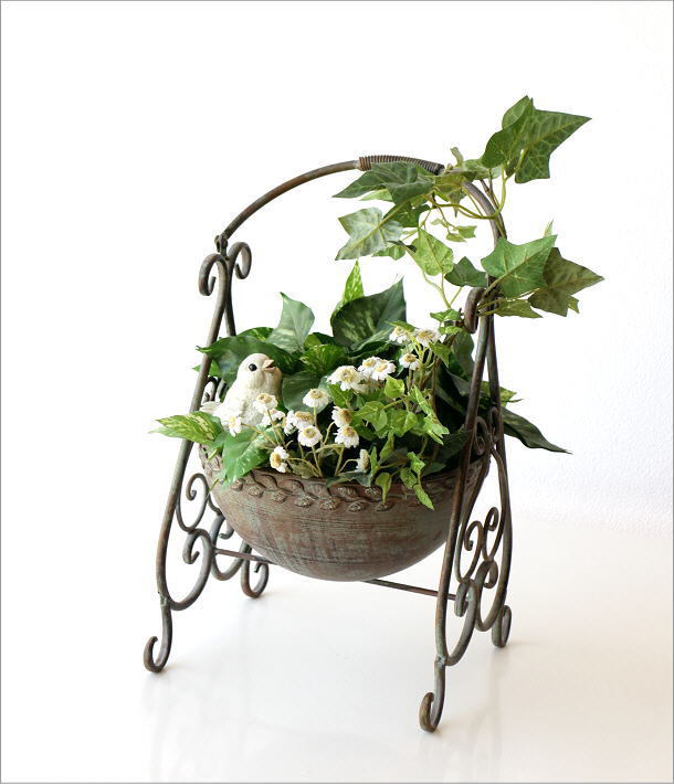 花台 アイアン フラワースタンド おしゃれ 鉢スタンド 鉢置き台