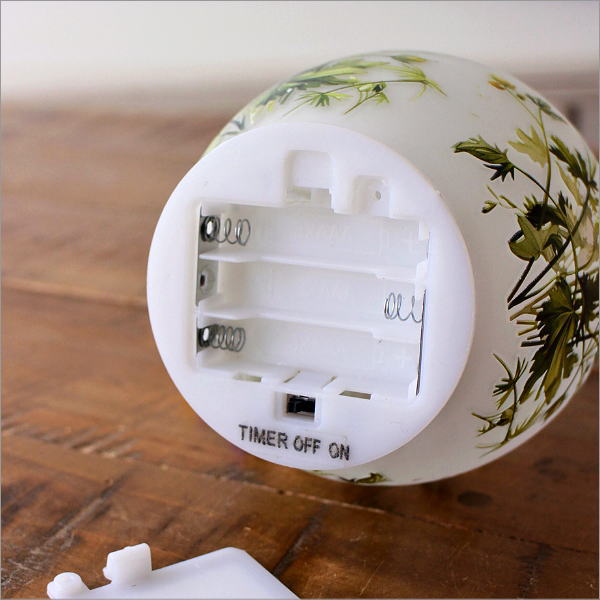 フラワーグラスランプ 4タイプ(3)