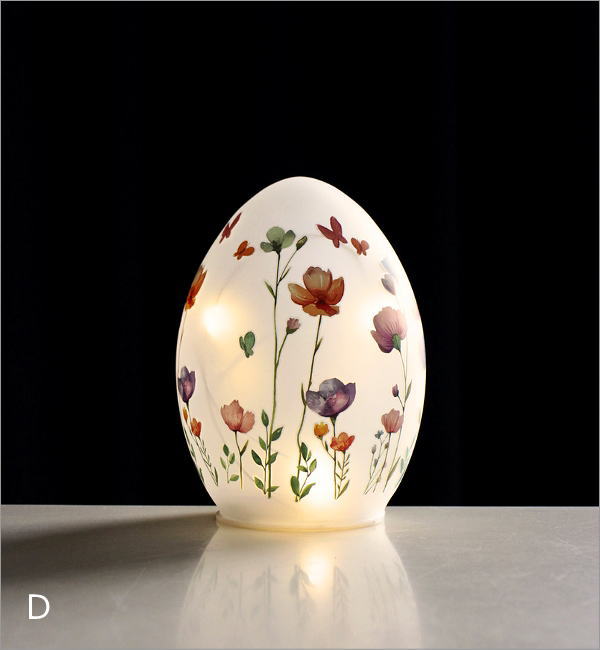 フラワーグラスランプ 4タイプ(9)