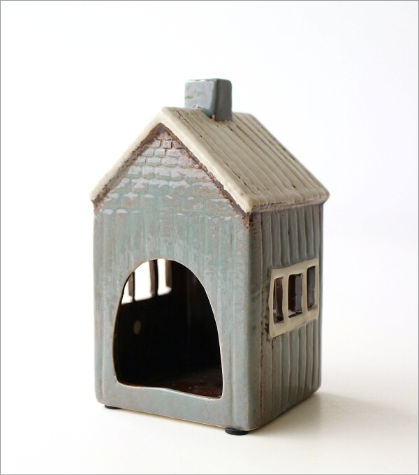 キャンドルホルダー 陶器 家 おしゃれ 北欧 おうち 置き物 置物