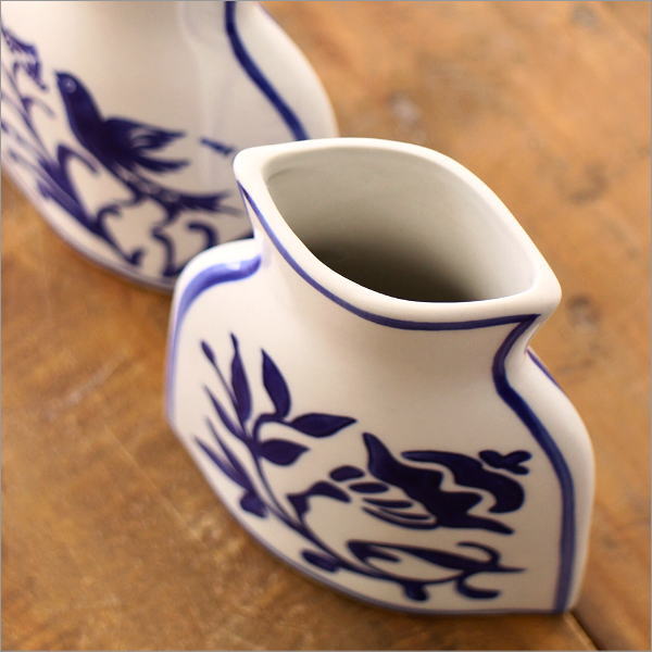一輪挿し 陶器 磁器 花瓶 花びん おしゃれ 卓上 枝物 花挿し 焼き物