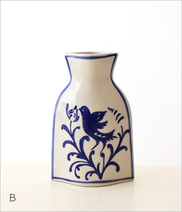 一輪挿し 陶器 磁器 花瓶 花びん おしゃれ 卓上 枝物 花挿し 焼き物