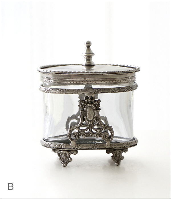 小物入れ ガラス ふた付き おしゃれ アクセサリーケース 蓋付き 真鍮