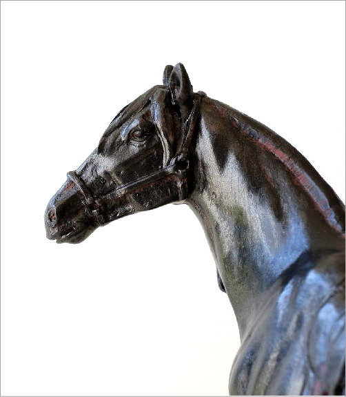 【珍品‼︎美品オシャレなアイアンアンティークインテリア】馬 Amazon.co.jp: JAnjiaLxY 馬 置物 ウマ ジャンプ馬 飛上り