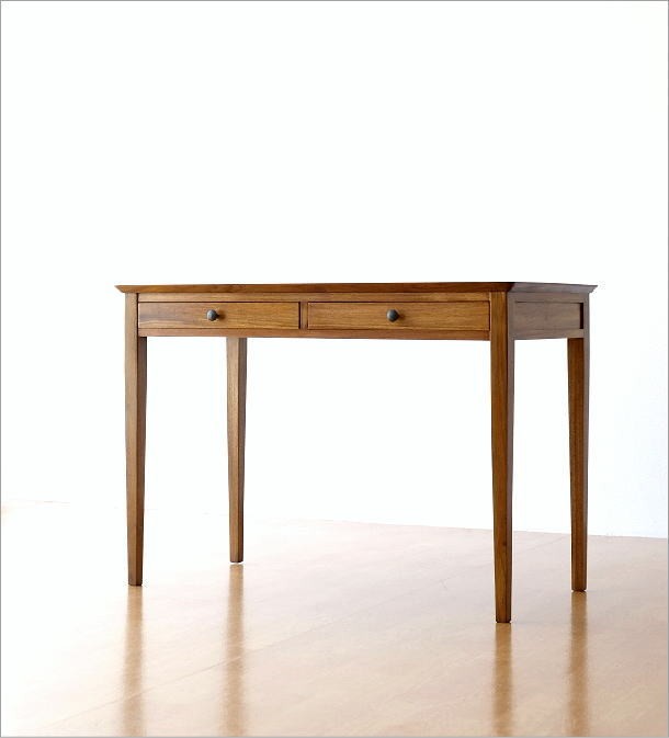 机 チーク デスク