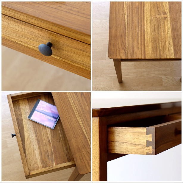 机 チーク デスク