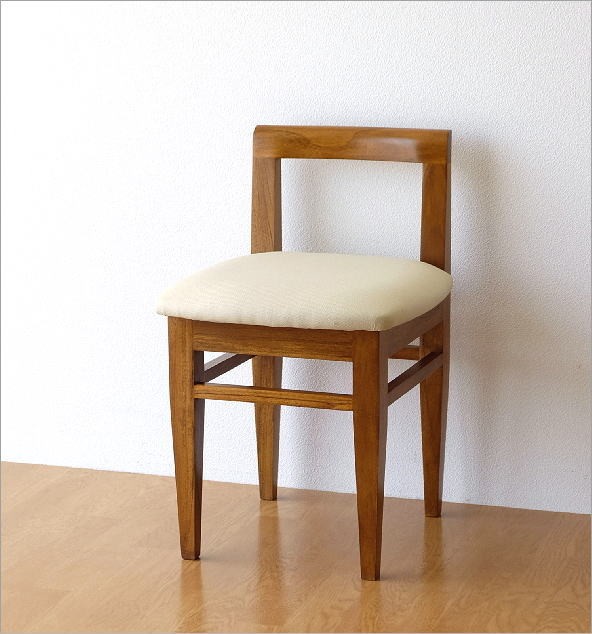 チーク チェア 椅子 無垢 天然木 木製 小さい 小さめ シンプル