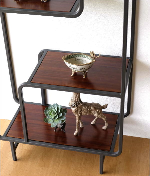 オープンラック 木製 おしゃれ オープンシェルフ 本棚 リビング収納