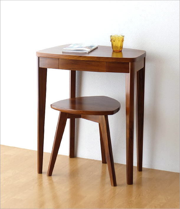 デスク 机 木製 コンパクト 小さい 小さめ スリム おしゃれ 北欧