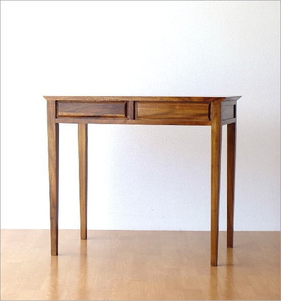 デスク 机 木製 おしゃれ 幅80 パソコンデスク コンパクト スリム