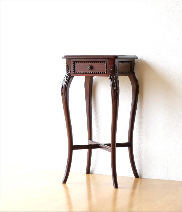 コンソールテーブル マホガニー 無垢材 アンティーク クラシック 家具
