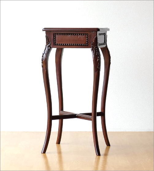 猫足　アンティーク　テーブル　美品　コンソールテーブル　マボガニー材　最安値 0150114-1.jpg