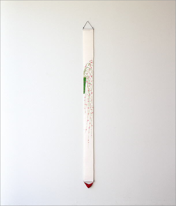 タペストリー 和風 おしゃれ 縦長 縦型 細い 壁掛け 玄関 壁飾り