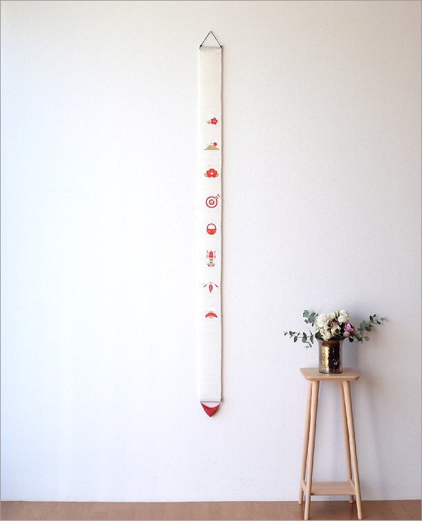 タペストリー 和風 おしゃれ 縦長 縦型 細い 壁掛け 玄関 壁飾り 自然