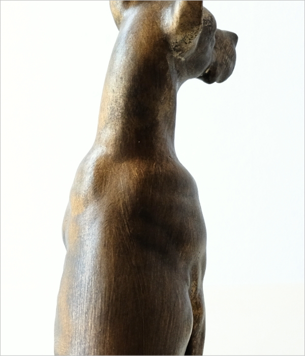 ドーベルマン 置物 犬 リアル オブジェ 玄関 ウェルカム おしゃれ 高さ