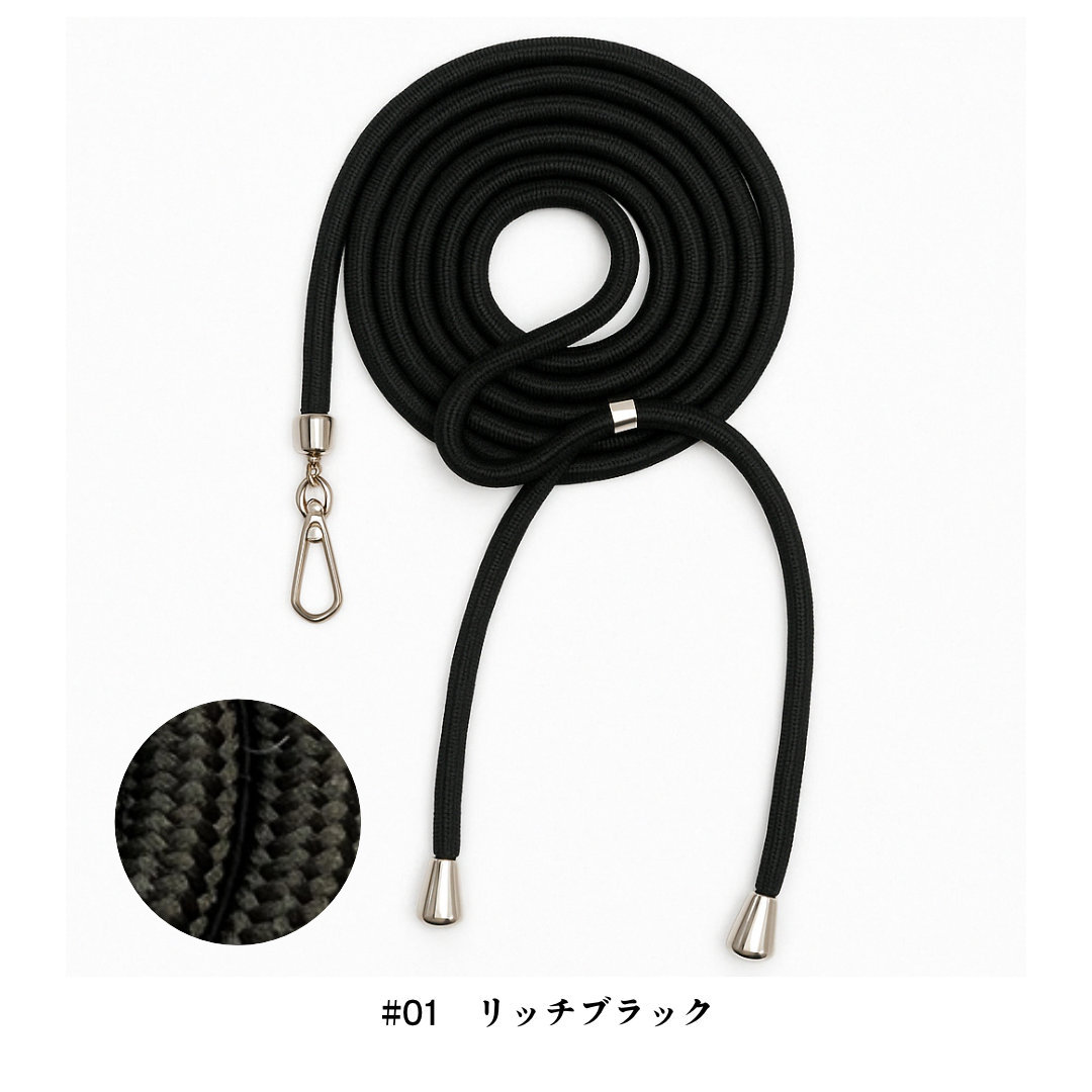 satokooishi / strap (clear black) | JURK shop t