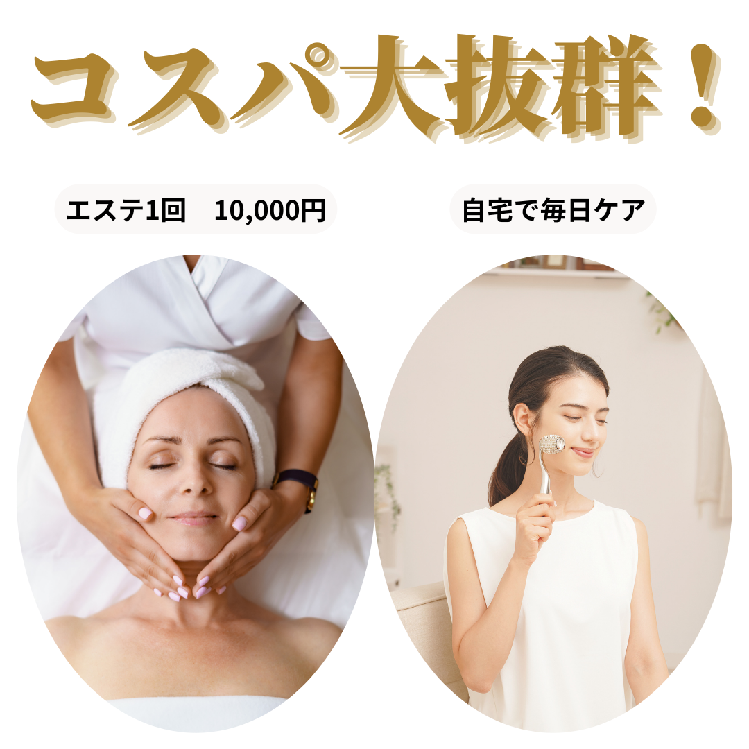 美容鍼ローラー 美顔ローラー おうちエステ エステ コスパ 自宅ケア 毎日ケア リフトアップ