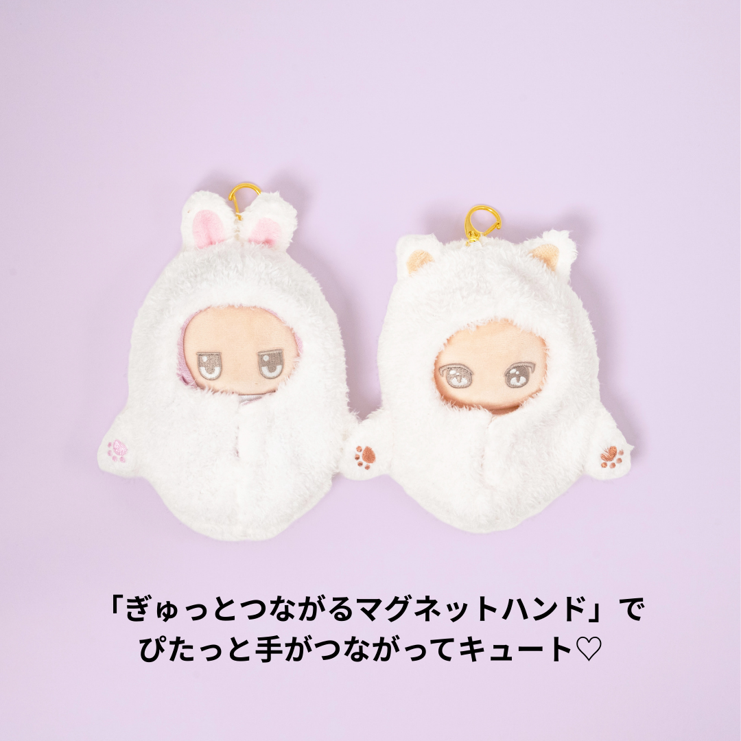 ぬい服 ♡ 12cm-13cm ♡ 着ぐるみ ♡ x8 ぬいぐるみ服 ぬい服 ちびぬい服 12cm ぬいぐるみ着せ替え 手が