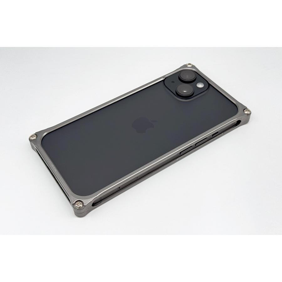 ギルドデザイン iPhone15 バンパー GILDdesign 耐衝撃 アルミ ケース 高級 日本製 iPhone 15 アイフォン15｜gilddesign｜05