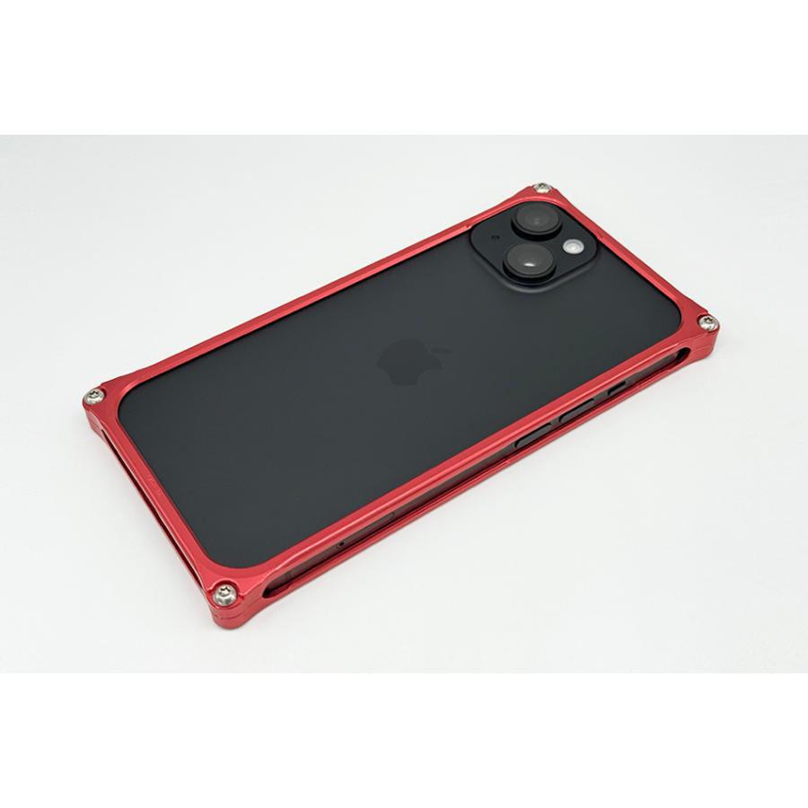 ギルドデザイン iPhone15 バンパー GILDdesign 耐衝撃 アルミ ケース 高級 日本製 iPhone 15 アイフォン15｜gilddesign｜04