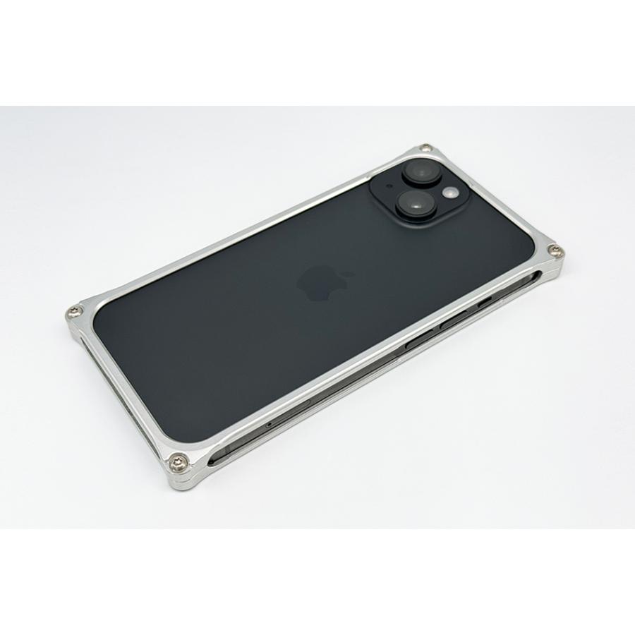 ギルドデザイン iPhone15 バンパー GILDdesign 耐衝撃 アルミ ケース 高級 日本製 iPhone 15 アイフォン15｜gilddesign｜02
