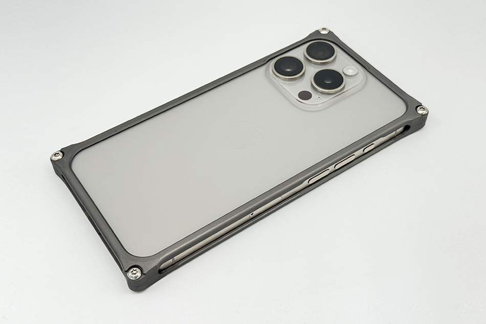 ギルドデザイン iPhone15 Pro Max バンパー GILDdesign 耐衝撃 アルミ ケース 高級 日本製 iPhone15promax アイフォン15pro｜gilddesign｜05