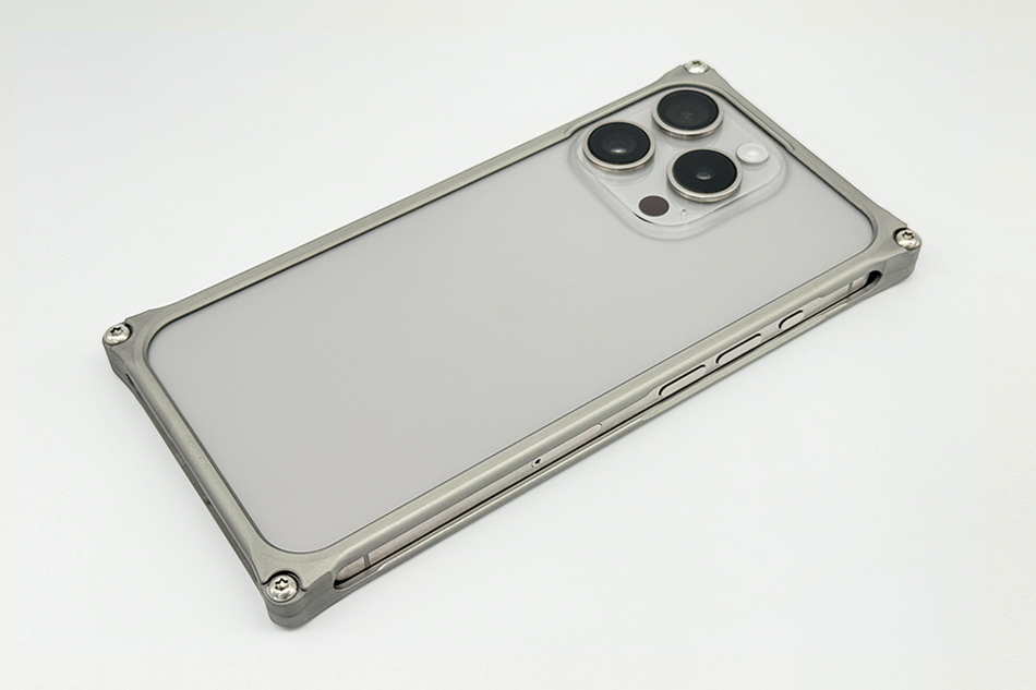 ギルドデザイン iPhone15 Pro Max バンパー GILDdesign 耐衝撃 アルミ ケース 高級 日本製 iPhone15promax アイフォン15pro｜gilddesign｜06