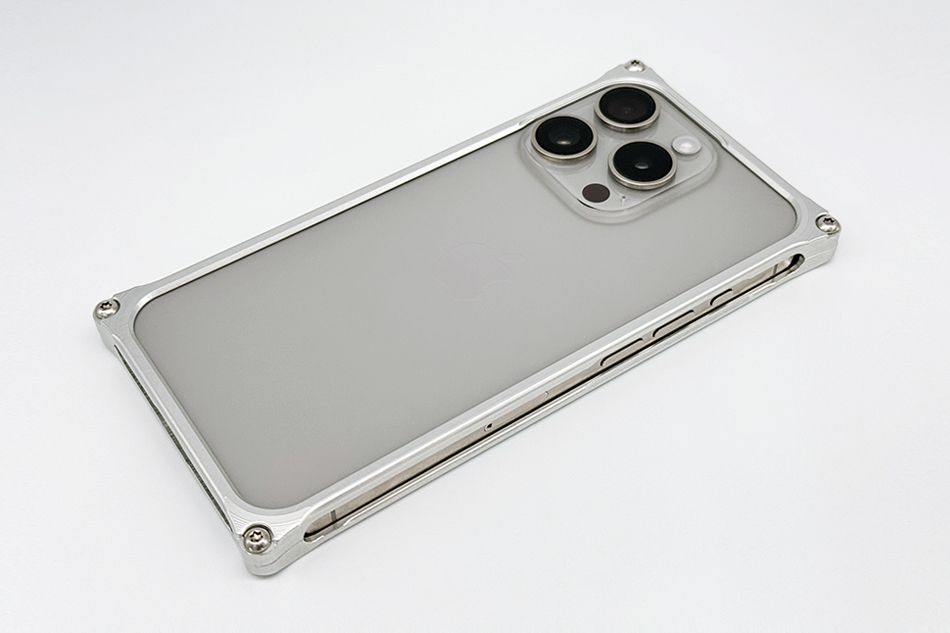 ギルドデザイン iPhone15 Pro Max バンパー GILDdesign 耐衝撃 アルミ ケース 高級 日本製 iPhone15promax アイフォン15pro｜gilddesign｜02